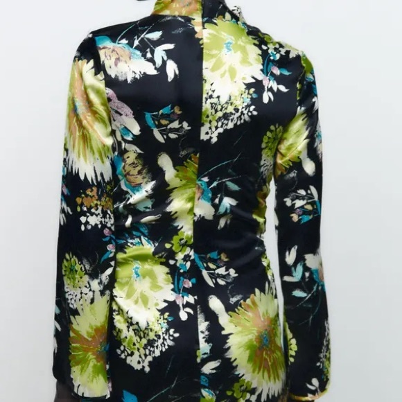 Colorful Floral Dress - Picture 6 of 6